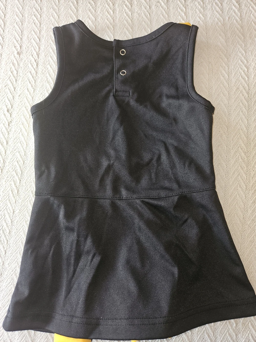 NFL Steelers Girls Yellow & Black Cheer Dress